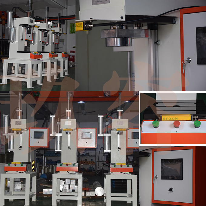 玖容廠家為客戶定制的采用氣液增壓器作為動作產(chǎn)品的氣液增壓機